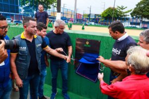 Com investimento de R$ 950 mil, governador Wilson Lima entrega mais dois espaços esportivos revitalizados em Manaus