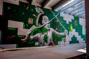 Imagem da notícia - Grafite enfeitará avenida das Flores