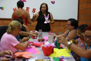 Imagem da notícia - Moradoras do Prosamim iniciam a confecção de produtos para a Páscoa