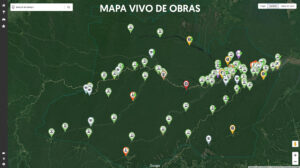Imagem da notícia - ‘Mapa Vivo de Obras’ completa um ano e ganha destaque por garantir transparência aos investimentos do Governo do Amazonas