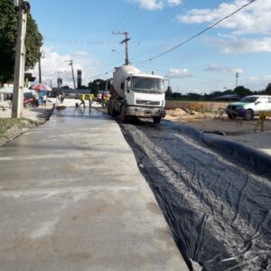 Imagem da notícia - Governo do Amazonas intensifica obra de construção do sistema viário de Santo Antônio do Içá