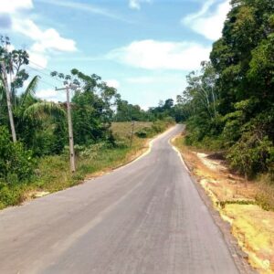Imagem da notícia - Governo do Amazonas conclui obra de revitalização do sistema viário e do Ramal do Gama, em Guajará