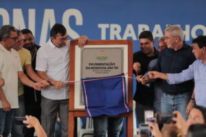 Wilson Lima entrega rodovia Carlos Braga, agora AM-151, totalmente revitalizada em Iranduba