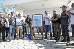 Imagem da notícia - Wilson Lima inaugura novo prédio do Batalhão da Rocam e destaca preparo das forças de segurança para atender a população