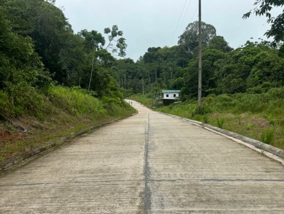 Em São Paulo de Olivença, construção da estrada Joaquim Santana entra na reta final